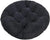 Round Shape Floor Cushion / Soft Meditation Cushion For Casual Seating In Black Color