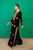 EMBROIDERED 2PC UNSTITCHED DRESS VELVET WITH SILK TROUSER BLACK D-401