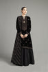EMBROIDERED 3PC UNSTITCHED DRESS VELVET WITH SILK TROUSER D-412