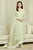 EMBROIDERED 3PC UNSTITCHED LINEN DRESS WITH ORGANZA EMBROIDERED DUPATTA D-279
