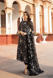 PREMIUM LAWN 3PC EMBROIDERED DRESS EMBROIDERED DUPATTA D-1221