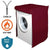 Maroon Color Zip Open Close 100% Waterproof Front Loaded Washing Machine Cover (All Sizes Available)